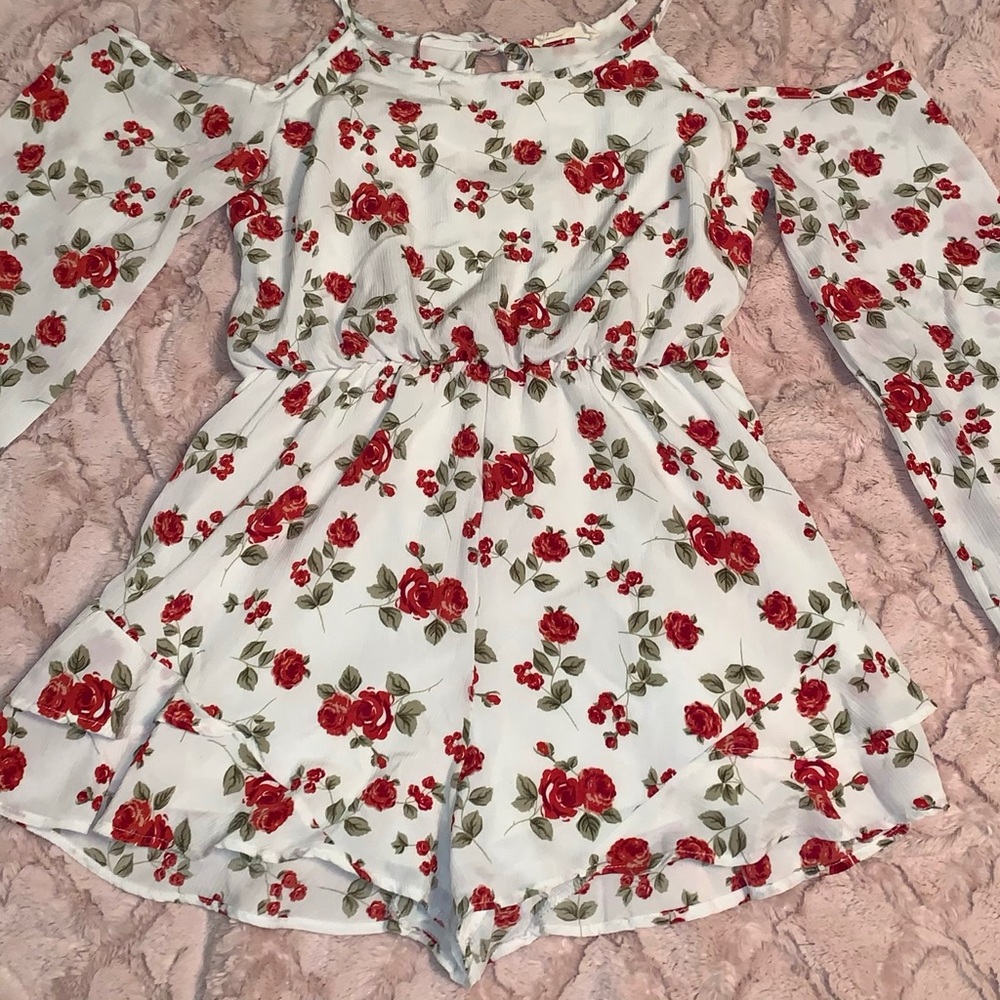 Lily-Rose Floral Romper